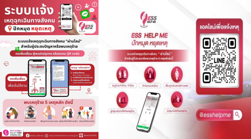 ระบบแจ้งเหตุฉุกเฉินทางสังคม (Emergency Social Services : ESS Help Me)